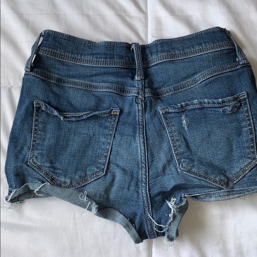 denim shorts - Picture 2 of 2